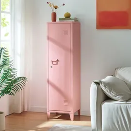 [en.casa] Einzelspind Kurikka 137 x 38 x 38 cm Rosa