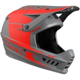 IXS XACT EVO red-Graphite ML (57-59cm) Helm, rot