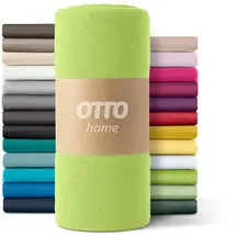 OTTO home Spannbettlaken Paprika Microfaser 160 x 200 cm grün