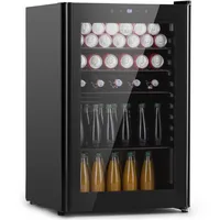 Klarstein Mini Kühlschrank 115 l 83,8 cm hoch Schwarz