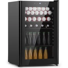 Klarstein Mini Kühlschrank 115 l 83,8 cm hoch Schwarz