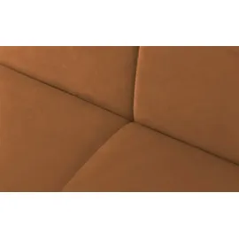 Nehl Schlafsessel Solino Velours 85 x 85 x 102 cm Orange mit Schlaffunktion