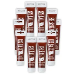 10x 100g LIQUI MOLY 3080 Bremsenpaste Kupferpaste Kupfer-Paste Montage Bremse