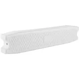 Alvinlite Poolleiter Stufen Ersatz mit Schrauben, Weiß Stufen für Poolleiter aus Kunststoff, rutschfeste Poolleiter Zubehör, 49 x 10 x 4.5cm / 19.3 x 3.9 x 1.8in