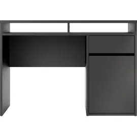 INOSIGN Schreibtisch »Plus« mit vielen Stauraummöglichkeiten, zeitloses Design schwarz