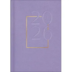 Rido Buchkalender futura 2 A5 1 Woche/2 Seiten Kunstleder Trend Art Deco anthrazit 2026