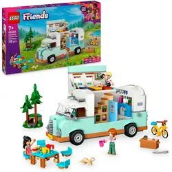 Konstruktionsspielsteine LEGO "Wohnmobil (42663), LEGO Friends", bunt, Spielbausteine, Kinder, Made in Europe