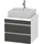 Duravit Waschtischunterschrank 2 Schubkästen 60 x 54,8 cm Grau/Weiß Matt