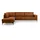 OTTO home Ecksofa OTTO HOME "OLAND L-Form, B: 289 cm, Skandi-Design", braun (cognac), B:289cm H:85cm T:210cm, Struktur weich (100% Polyester);Luxus-Microfaser (100% Polyester);Webstoff (100% Polyester), Sofas, Ecksofa, Struktur, Flachgewebe, Luxus-Microfaser,
