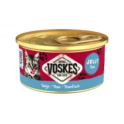 Voskes Jelly Thunfisch Nassfutter Katze (24x85 g) 2 Paletten (48 x 85 g)