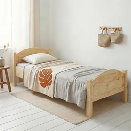 Idimex Massivholzbett 90 x 200 cm Beige