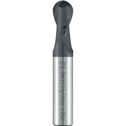 MAYKESTAG VHM-Radiusfräser ALUNIT kurz, Zweischneider - 10 mm