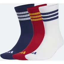 adidas 3S ESS C CRW 3er Pack Blau/Rot/Weiß 43-45