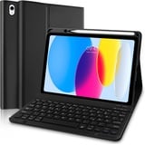 TENGWUDZ iPad 10 Generation Tastatur Hülle, Tastatur Hülle für iPad 10th Gen 2022 10,9 Zoll, QWERTZ Deutsches Tastatur für iPad 10. Gen 10,9"