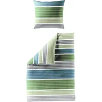 BIERBAUM Bettwäsche Mako-Satin, salbei