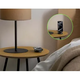 Belkin BoostCharge Pro Qi2 verstellbare kabellose magnetische Ladestation mit Qi2 (15 W) schwarz