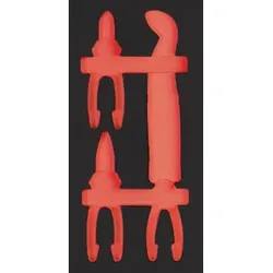 Kraftwerk Leere PRO LINE EVA Einlage für Art. 105.401.017, 20x40 cm
