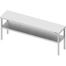 Stalgast Aufsatzbord mit zwei Etagen, 1600x300x700 mm, verschweißt