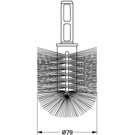 Grohe Bürstenkopf Ersatz Weiß (40207)
