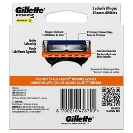 Gillette Rasierklingen Fusion5 Power 8 St.