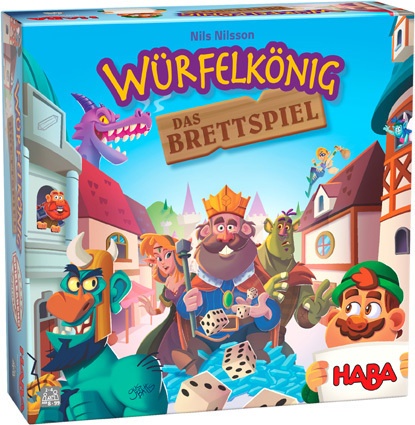 HABA Sales GmbH & Co.KG - Würfelkönig - Das Brettspiel (Spiel)