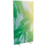 PAPERFLOW Trennwand easyScreen Tropical, 61275 bunt 94,0 x 173,4 cm