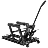 COSTWAY Motorradheber, 3-stufig höhenverstellbar, bis zu 680kg belastbar schwarz