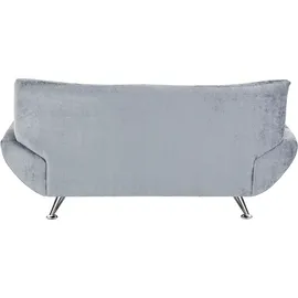 Home Affaire 2-Sitzer Saltare Kunstleder 174 x 78 x 82 cm Grau/Blau