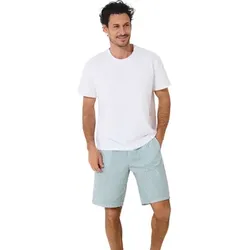 Lisca  Pyjamas/ Nachthemden Pyjama Hausanzug Shorts T-Shirt ARION  in Weiss, EU XXL