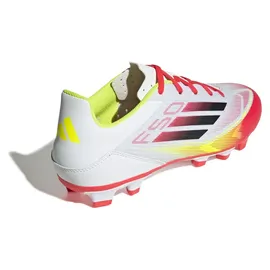adidas F50 Club FG/MG Herren Cloud White/Core Black/Solar Yellow 43 1/3