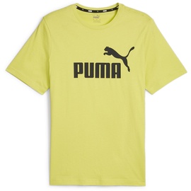 Puma Herren ESS Logo Tee (S) T-Shirt, Lime Sheen Green, XXL EU