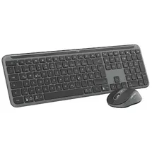 Logitech Signature Slim Combo MK950 Grafit - Bluetooth, Logi Bolt Adapter, 4000 DPI, Easy-Switch-Taste