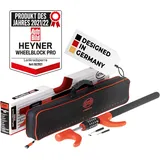 Heyner HEYNER® Lenkradsperre Wegfahrsperre mit Zahlenschloss Diebstahlsicherung für PKW extra lang