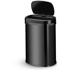 Juskys Automatik Mülleimer mit Sensor - Schwarz