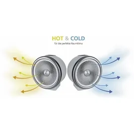 Steba VTH 2 Hot & Cold 2000 W Weiß/Silber