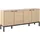 Actona Sideboard 180 x 80 x 40 cm Beige / Schwarz / Weiß
