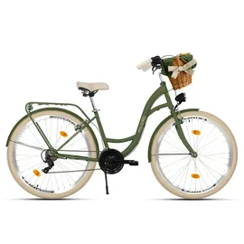 Milord 26 Zoll RH 46 cm Damen khaki-Creme