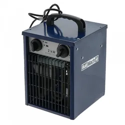 BullMach BM-EFH 2H - Elektro-Heizgerät mit Ventilator - 230V - 2kW