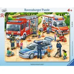 Ravensburger Rahmenpuzzle - Spannende Berufe 30 Teile