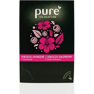 Pure Hibiskus-Himbeere Früchtetee Teebeutel 25 x 3 g