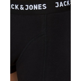 JACK & JONES Huey Boxershorts 7 Einheiten Black / Detail Black / Black XL