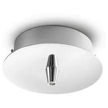Ideal Lux Baldachin rund 1-fach Ø 10cm Chrom