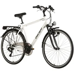 Dacapo DaCapo Trekkingrad Herren 28'' Montreal weiß Touren Bike 21 Gänge RH 53 cm