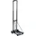 Go Travel 2-Rollen-Travel-Trolley, Spanngurte, Schwarz