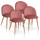 La Silla Española Pedraza Stuhl, Stoffe, rosa Make-up, 77 cm (H) x 46 cm (B) x 47 cm (T)