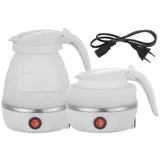 KINSI Wasserkocher Reise-Wasserkocher, Mini Faltbare Wasserflasche, Silikon, Hohe Temperaturbeständigkeit, vergilbt nicht leicht weiß