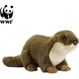 WWF Plüschtier Europäischer Fischotter (20cm) lebensecht Kuscheltier Stofftier