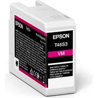 Epson UltraChrome PRO T46S30N Vivid Magenta 25ml - Tintenpatrone Lebendes Rot