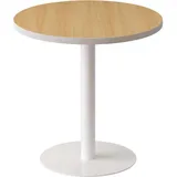 Paperflow Beistelltisch rund Braun Buche 60 x 60 x 60 cm