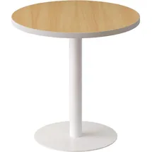 Paperflow Beistelltisch rund Braun Buche 60 x 60 x 60 cm